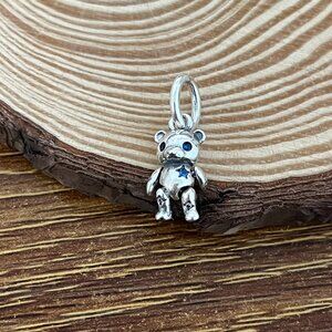 Pandora Movable Teddy Bear Dangle Charm